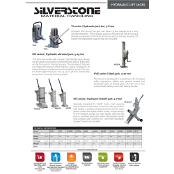 Silverstone hydraulisk donkraft, 10000 kg