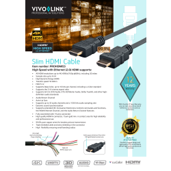 Vivolink Pro HDMI-kabel | 5 meter