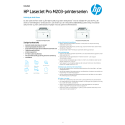 HP LaserJet Pro M203dw S/V laserskrivare