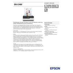 Epson WorkForce DS-C490 A4-skanner