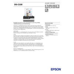 Epson WorkForce DS-C330 A4-skanner