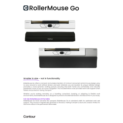 Contour RollerMouse Go Dock