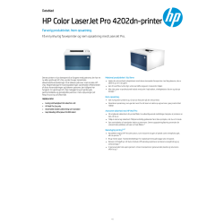 HP Color LaserJet Pro 4202dn färglaserskrivare