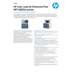 HP LaserJet Flow MFP 6800zf multifunktionsskrivare