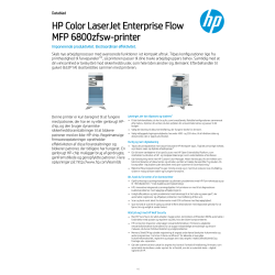 HP LaserJet MFP 6800zfsw multifunktionsskrivare