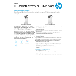 HP LaserJet MFP M635h multifunktionsskrivare