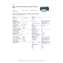 Epson EcoTank ET-14100 A3 färgbläckstråleskrivare