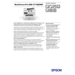 Epson multifunktionsskrivare för färg EM-C7100DWF