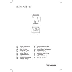 TAURUS Blender, Kruka, Magnum Press 1500