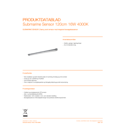 Orsram LED-Armatur, Submarine Sensor - 16W, 4000K