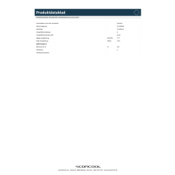 Scancool Frys för förvaring - GUF590WB