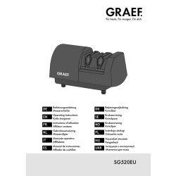 Graef Knivslipare - SG530EU - 20°
