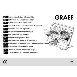 Graef Slicer UNA92 - vågig klinga, portabel