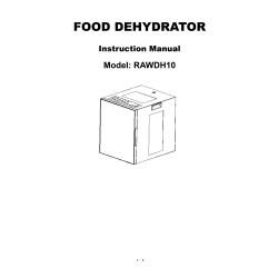 RAW Dehydrator, 10 hyllor