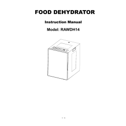 RAW Dehydrator, 14 hyllor