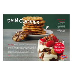 Se lækker opskrift på Cookies her