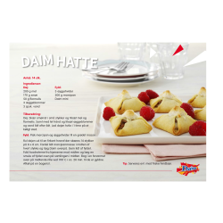 Se lækker opskrift på Daimhatte her