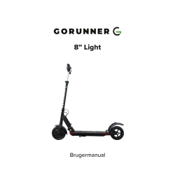 GoRunner Light elsparkcykel 8”