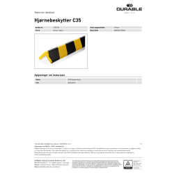 Materiale datablad