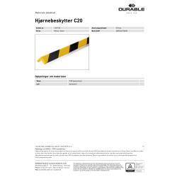 Materiale datablad