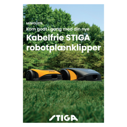 STIGA sladdlös robotgräsklippare, 1400 kvm