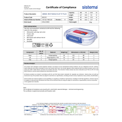 Sistema Klip It+ matlåda, 180 ml