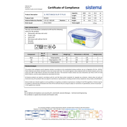 Sistema Klip It+ matlåda, 1 L