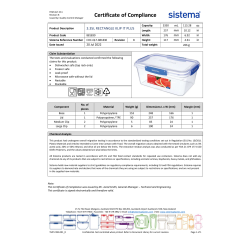 Sistema Klip It+ matlåda, 3,35 L