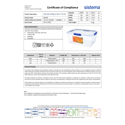 Sistema Klip It+ matlåda, 10 L