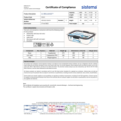 Sistema Large Brilliance matlåda, 2L