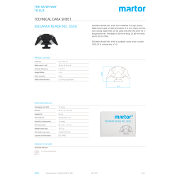 Blad för SECUMAX 350