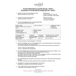 Declaration of Compliance