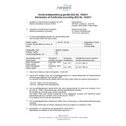 Declaration of Compliance