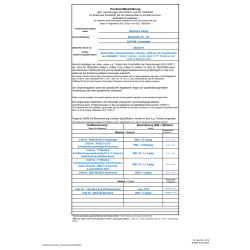 Declaration of Compliance 