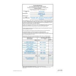 Declaration of Compliance 