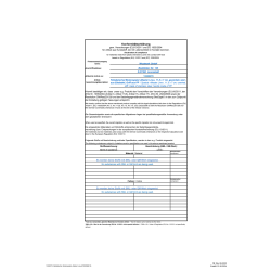 Declaration of Compliance 