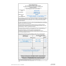 Declaration of Compliance 