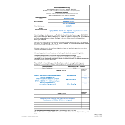 Declaration of Compliance 