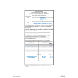 Declaration of Compliance 