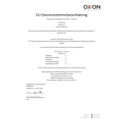 EU Overensstemmelseserklæring