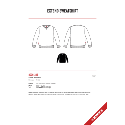 Engel Extend Sweatshirt, Svart, Storlek 2XL