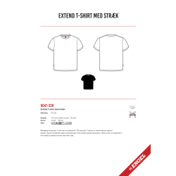 Engel Extend T-shirt med stretch, svart, strl. S