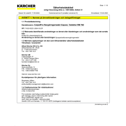 Säkerhetsdatablad