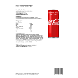 Coca-Cola läsk | Burk | 33 cl