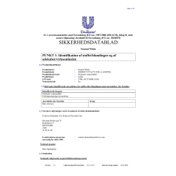 Säkerhetsdatablad