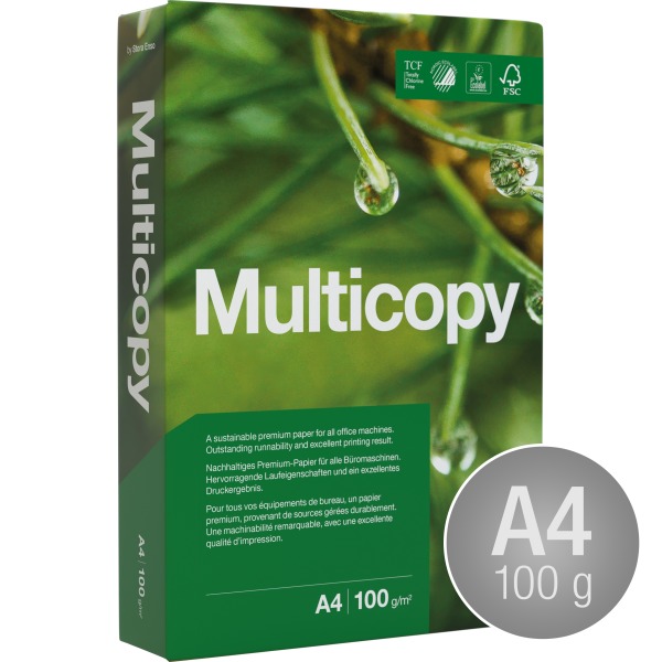 Multicopy Kopipapir A4/100g/500ark