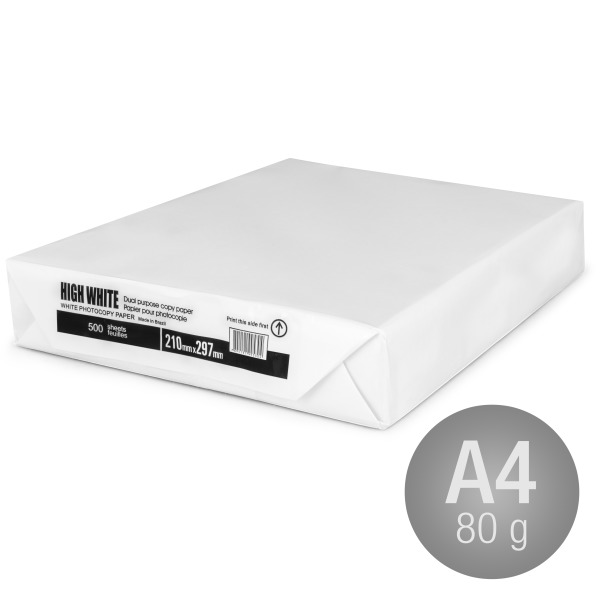 High White kopipapir A4 80g