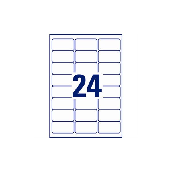 Avery J8159-25 adressetiketter, 65,5x33,9 mm