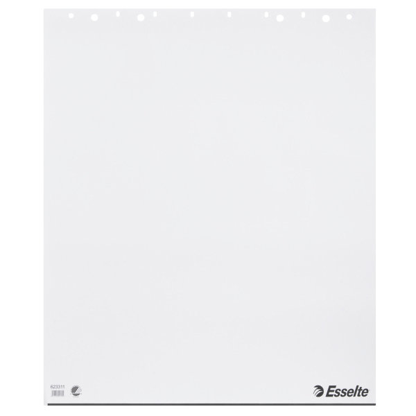 Esselte blädderblock olinjerat, 72x85 cm, 25 ark.