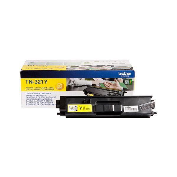 Lasertoner Brother TN321Y Gul 1500 sidor